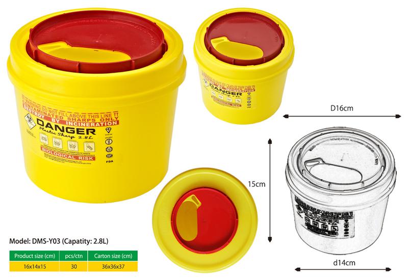2.8L Sharps Container